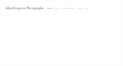 Desktop Screenshot of julietferguson.com