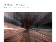 Tablet Screenshot of julietferguson.com